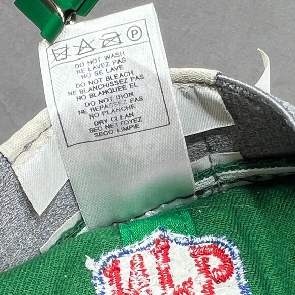 New York Jets Reebok NFL Flexfit L/XL Hat Cap Green Vintage Collection Dad Mens - Picture 12 of 16